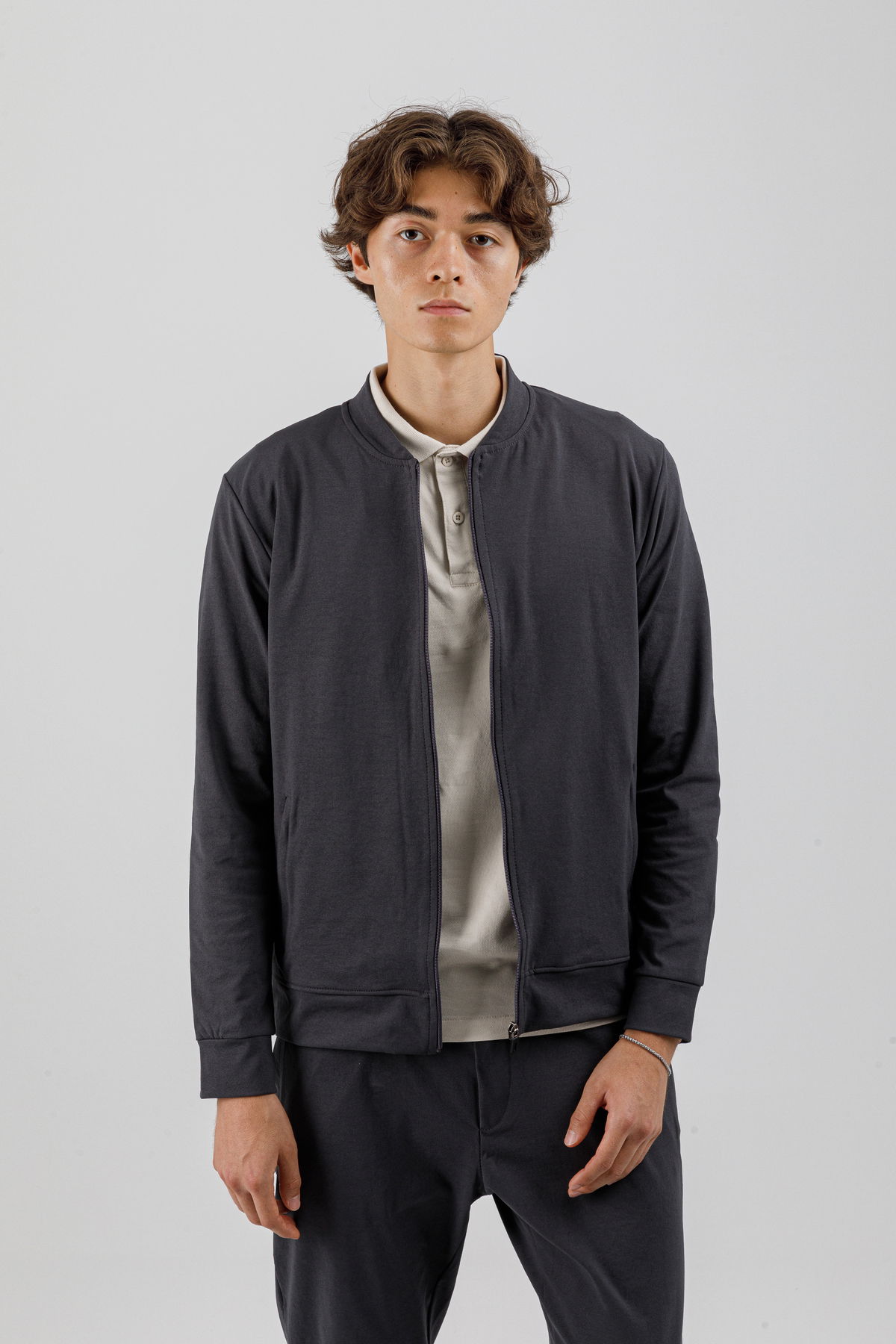 8404 - Anthracite - Zipper Jacket